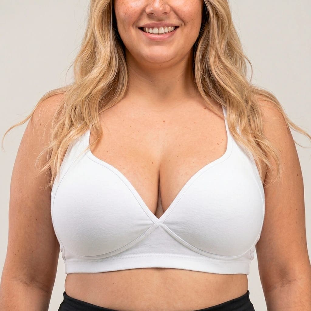 Shedyl Top Deportivo De Algodón Lycra Con Taza Soft -- Art. 2125E
