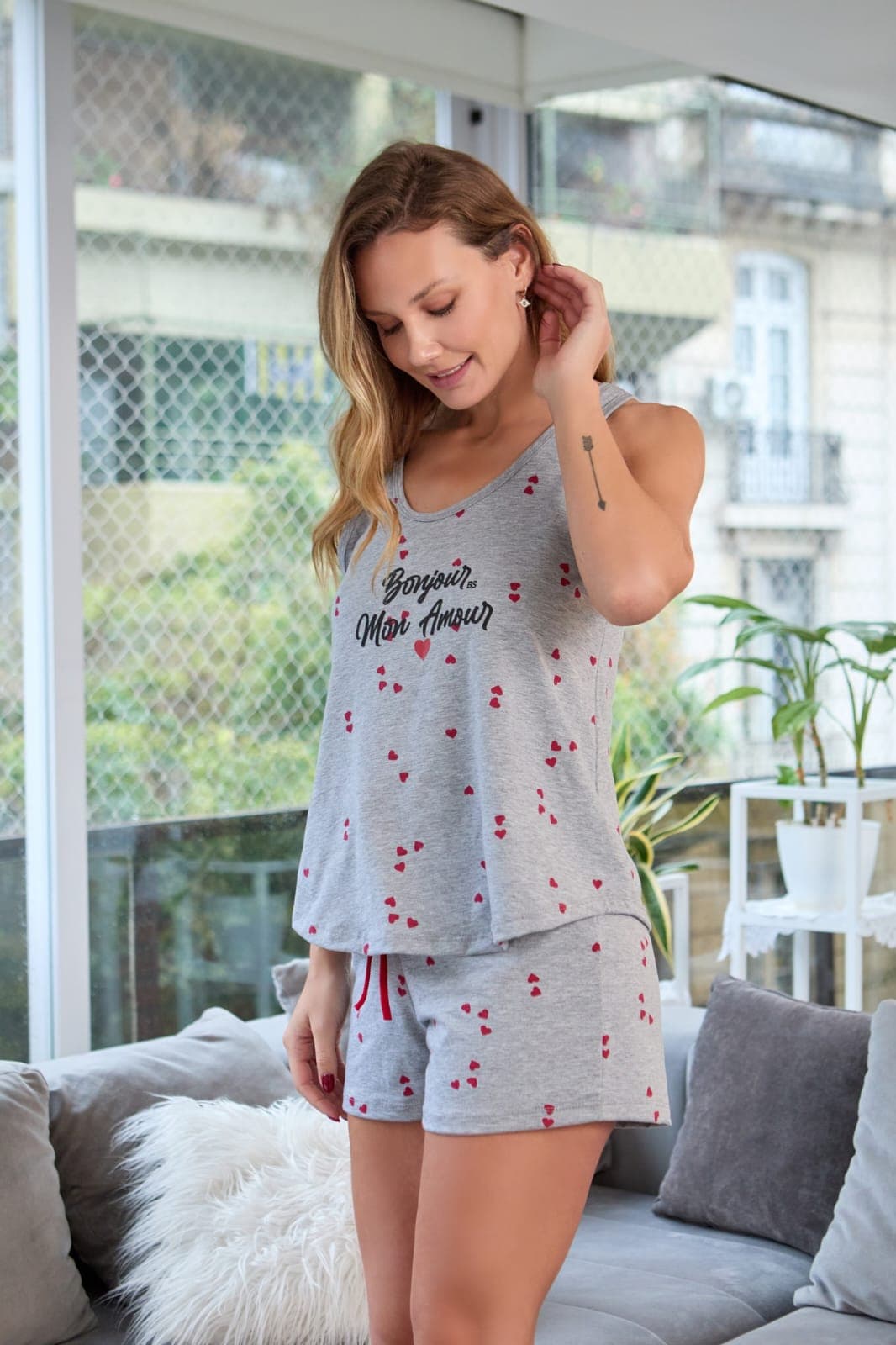 BIANCA Pijama Corazones